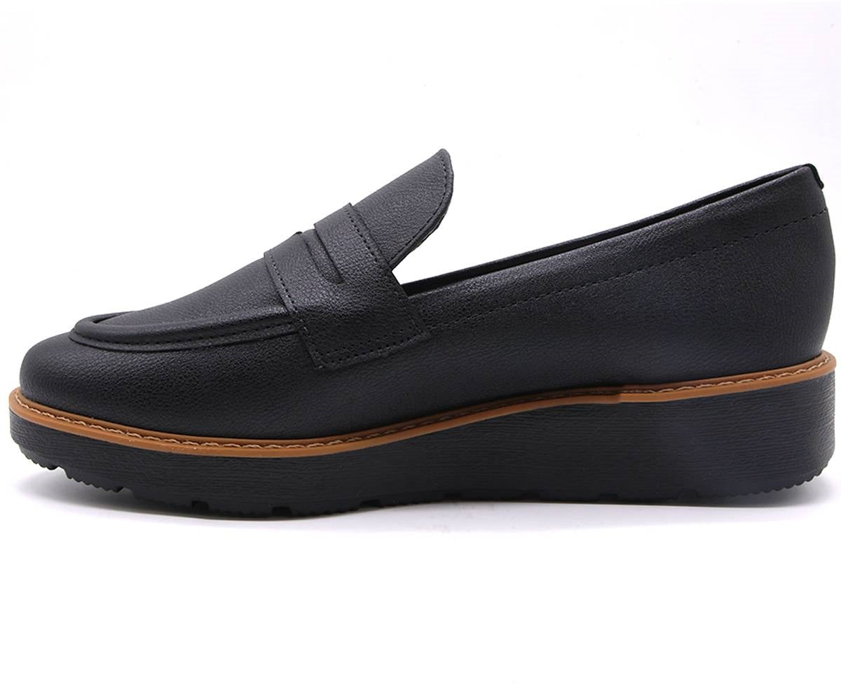 br extralight black penny loafer