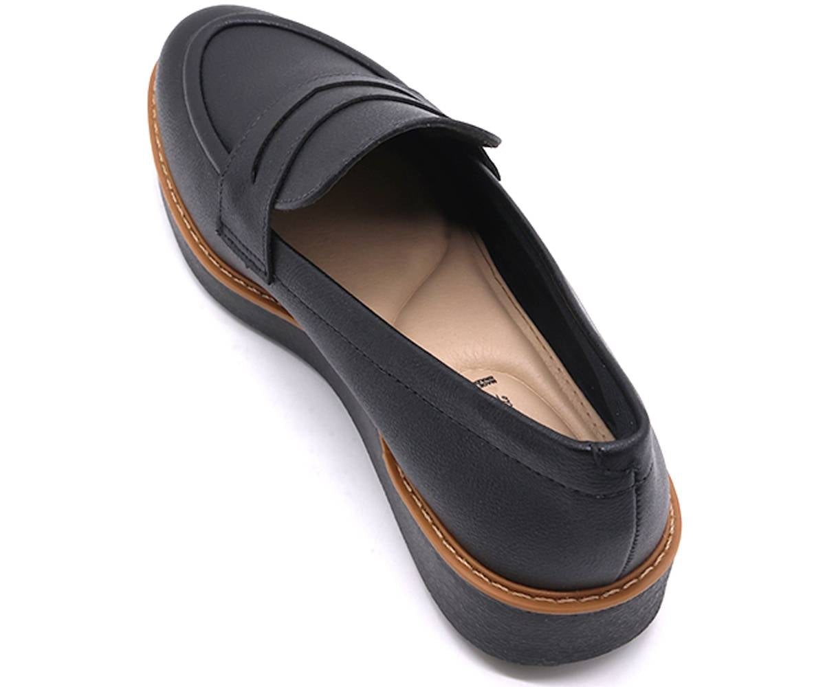 br extralight black penny loafer