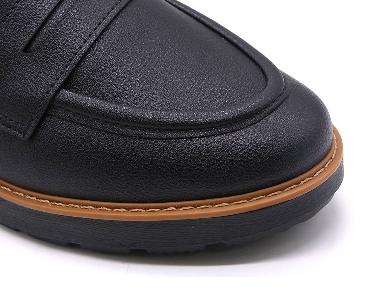 br extralight black penny loafer