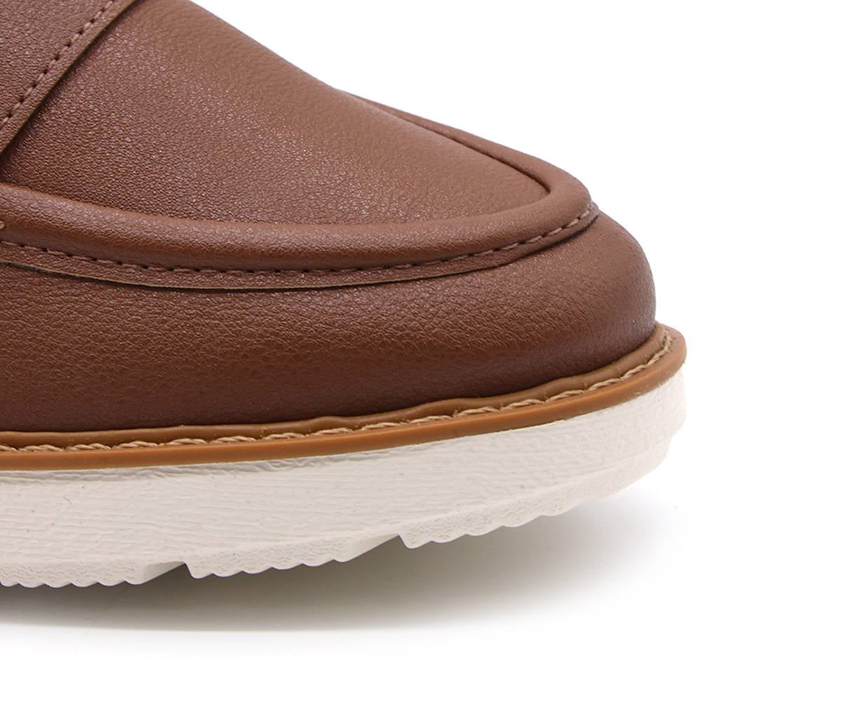 br extralight l. brown penny loafer