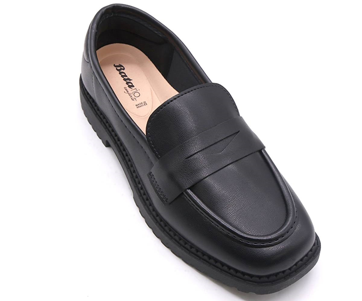 br black penny loafer