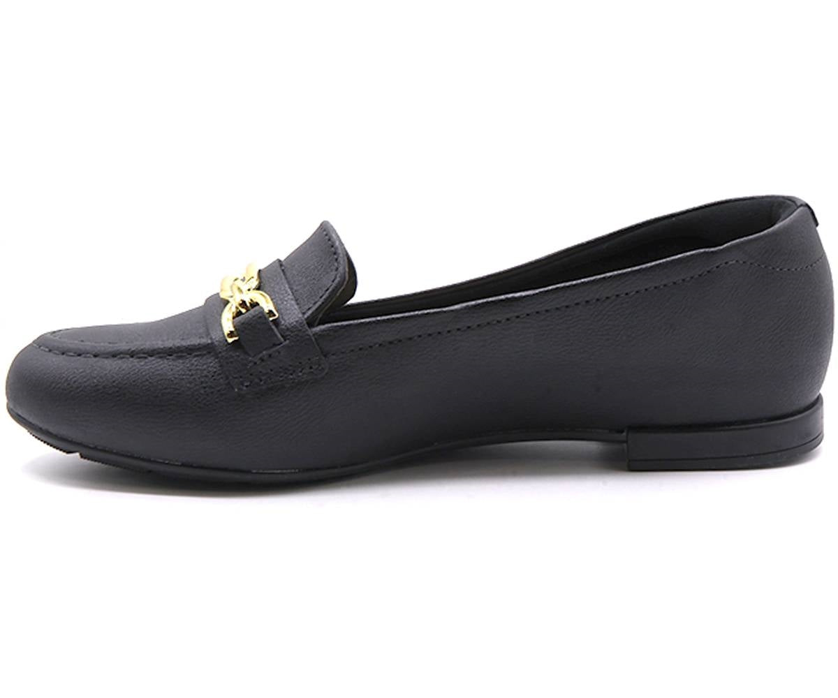 br black horsebit cushion-step loafer