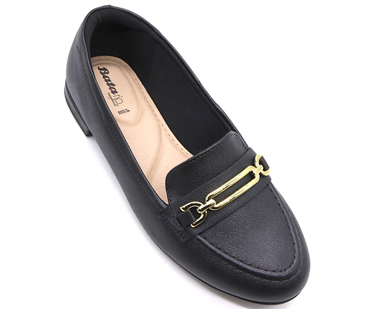 br black horsebit cushion-step loafer
