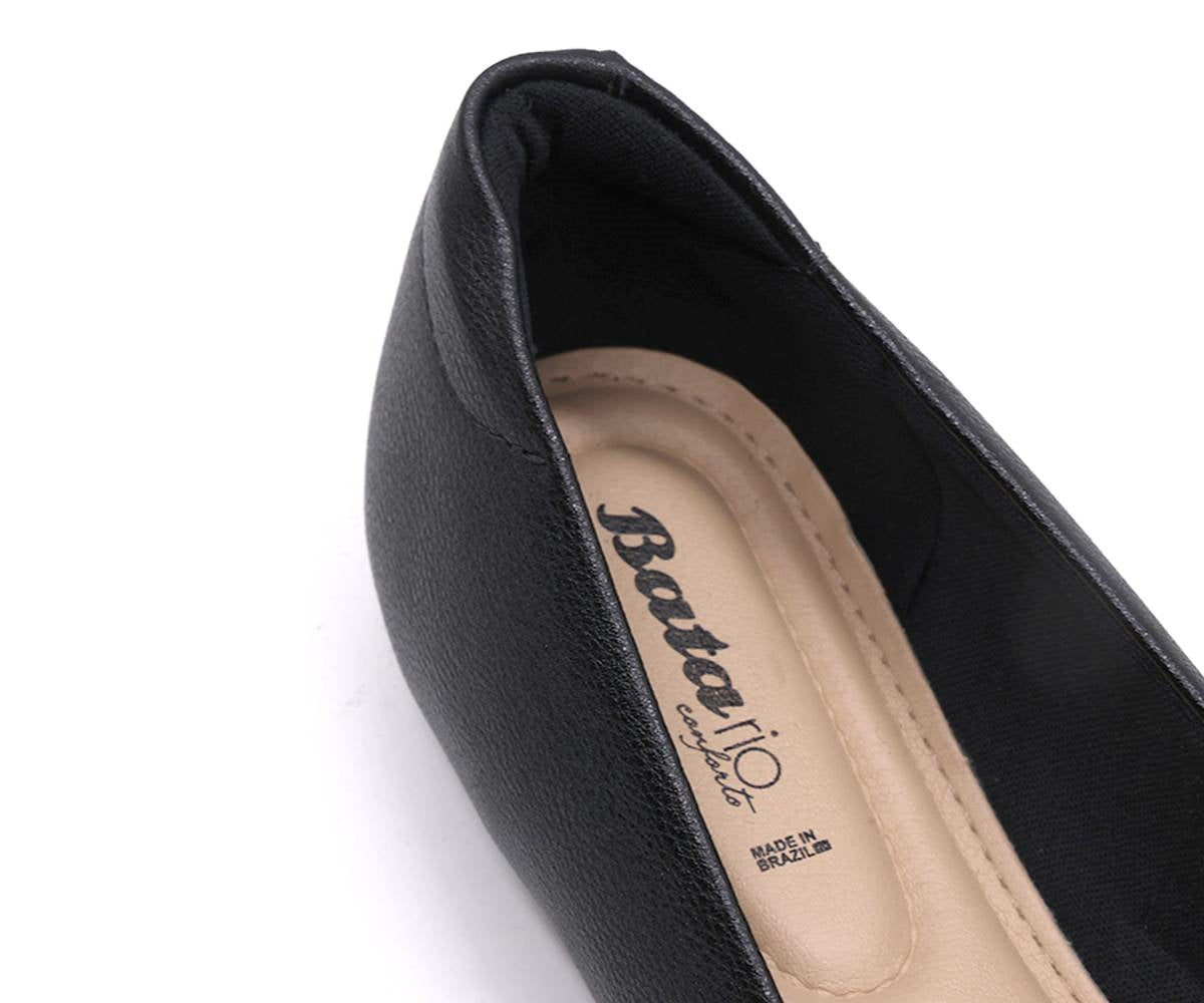br black soft-step comfort flats