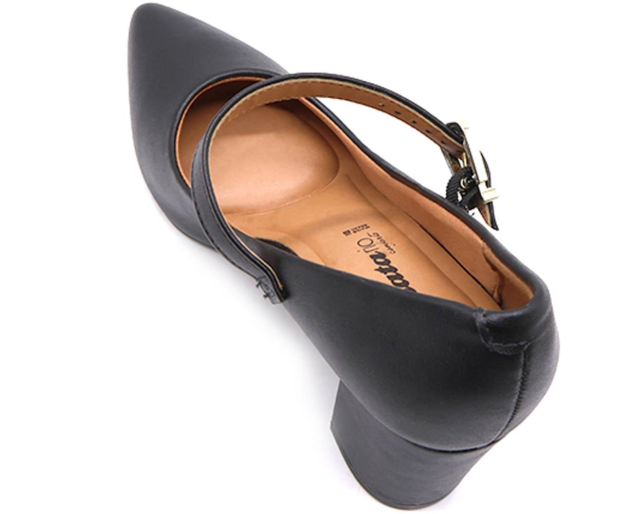 br black block heel maryjanes