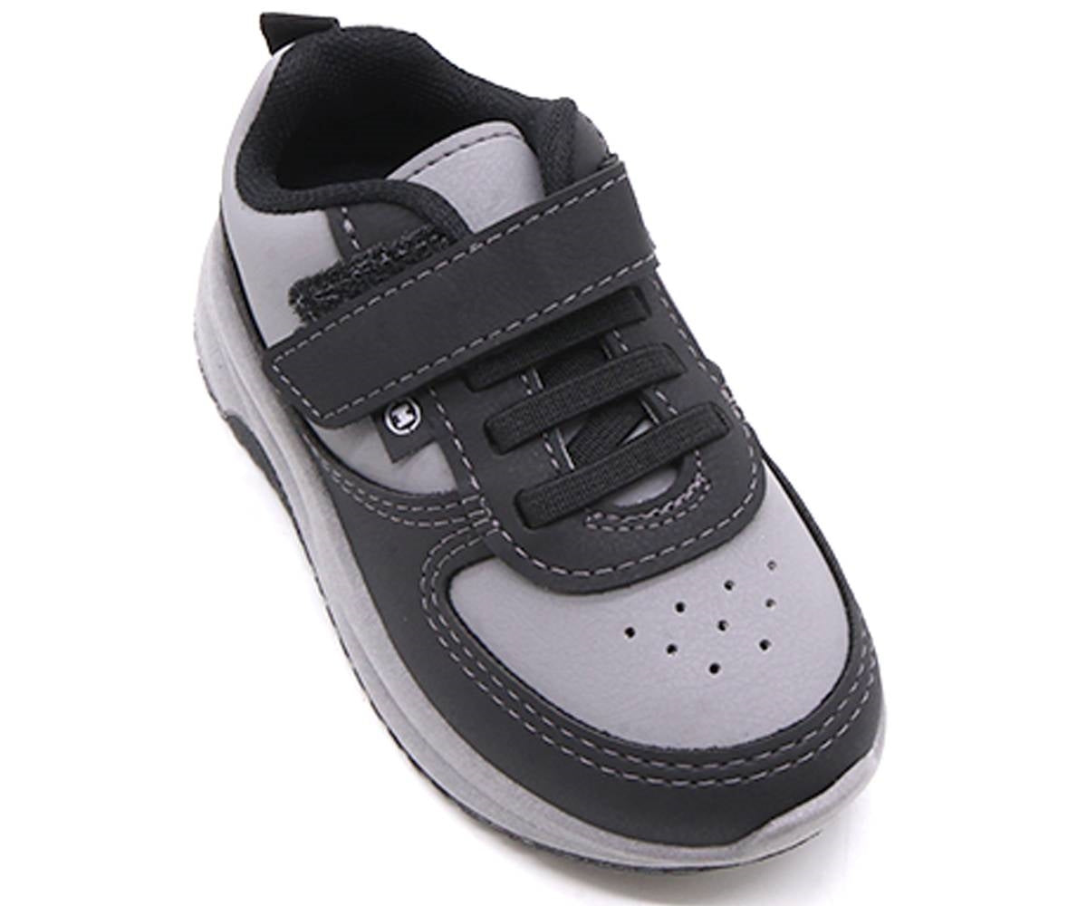 br baby chunky black & grey sneakers