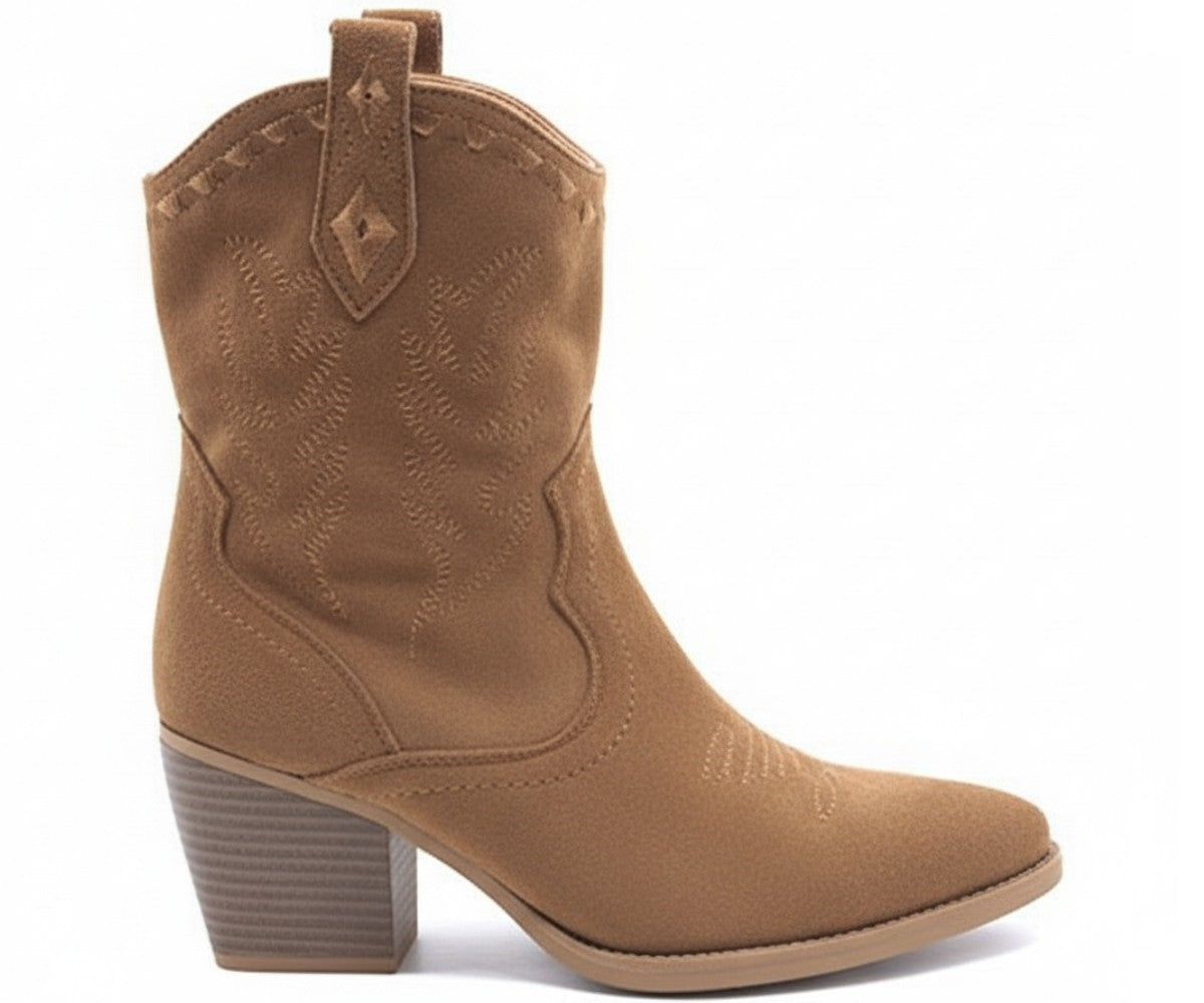 camel suede texas boot