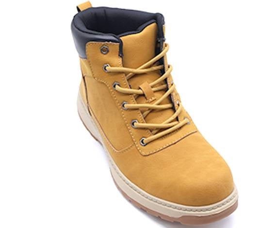 yellow nubuck ranger boot