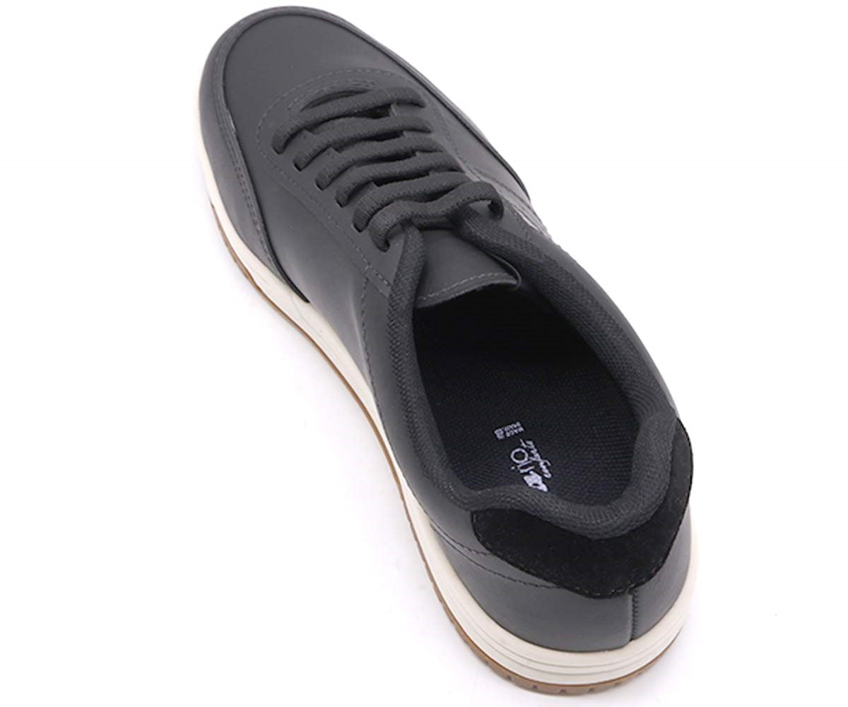 br sport elastic black court trainers