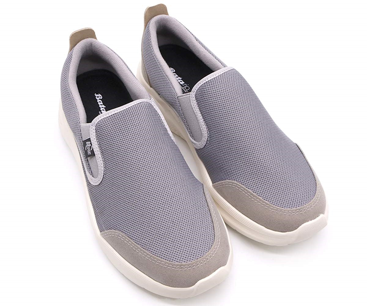 br soft plus grey slip-ons