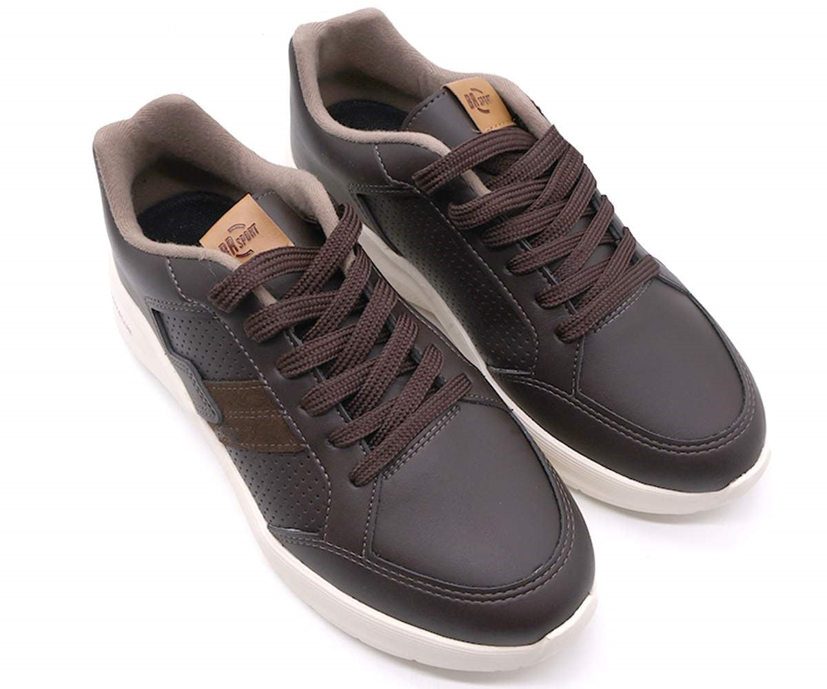 br soft plus brown sneakers