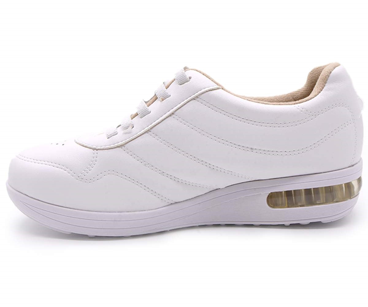br gel tech white slip-ons
