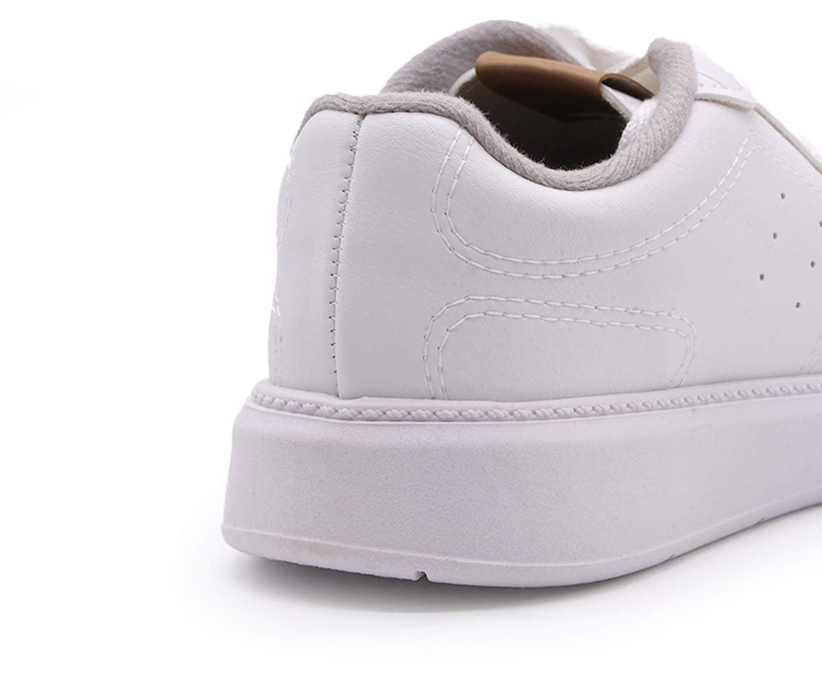 br all white sneakers