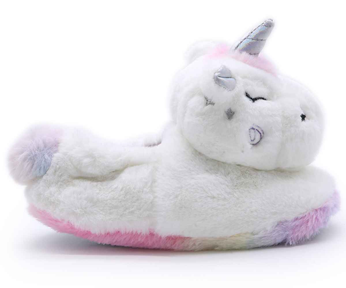 White Unicorn Slipper