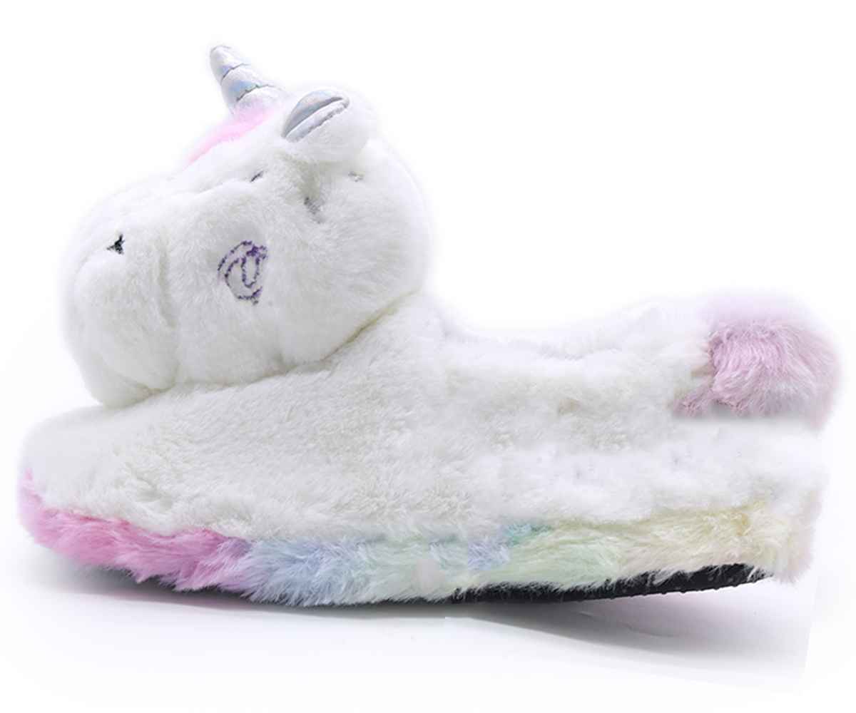 White Unicorn Slipper