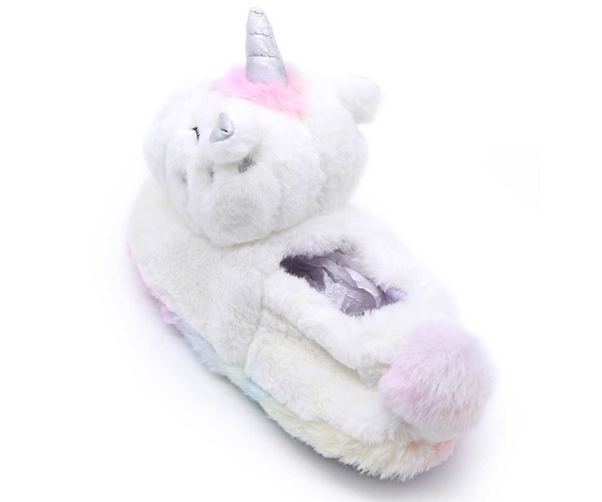 White Unicorn Slipper