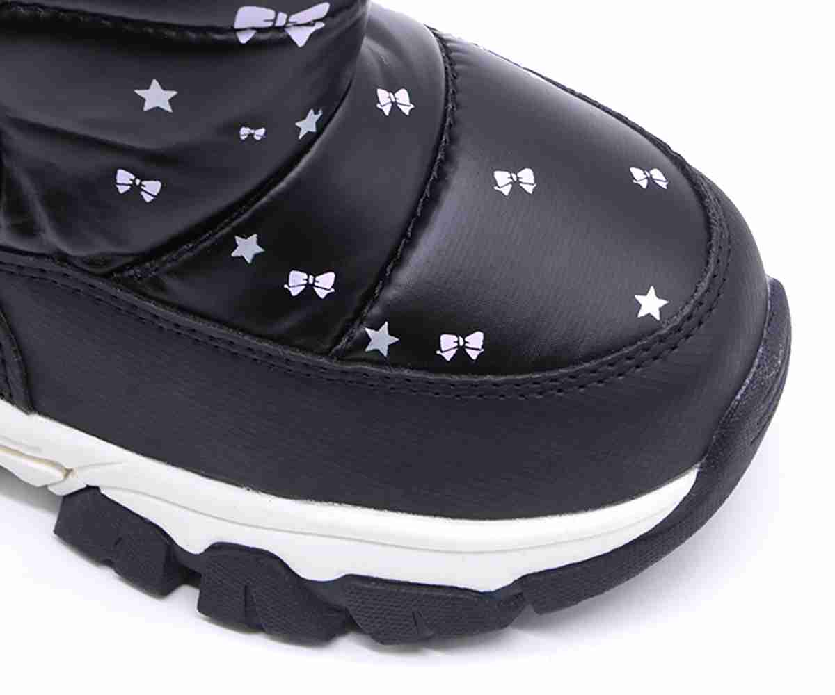Black Labubu Snow Boots