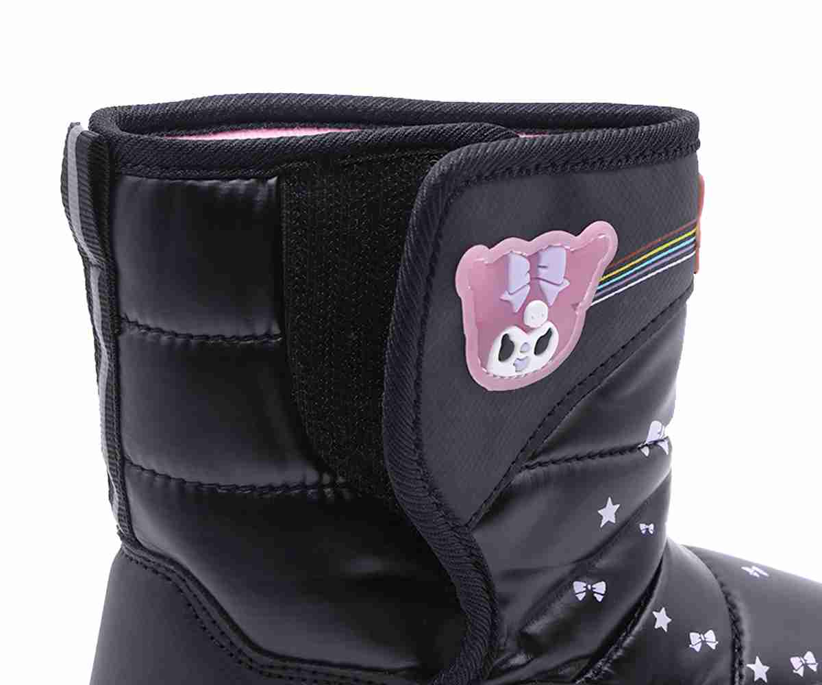 Black Labubu Snow Boots