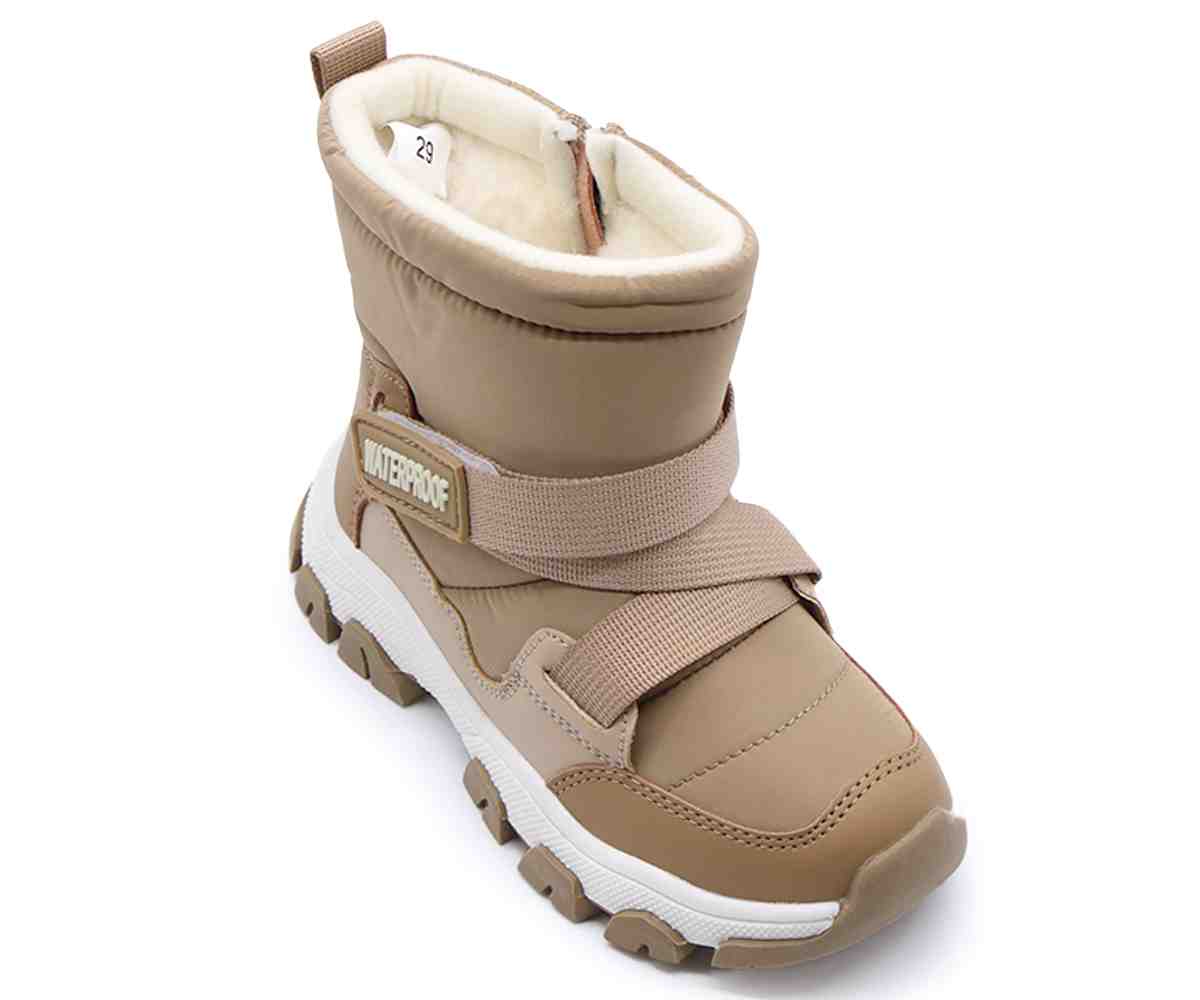 Beige Snow Boots