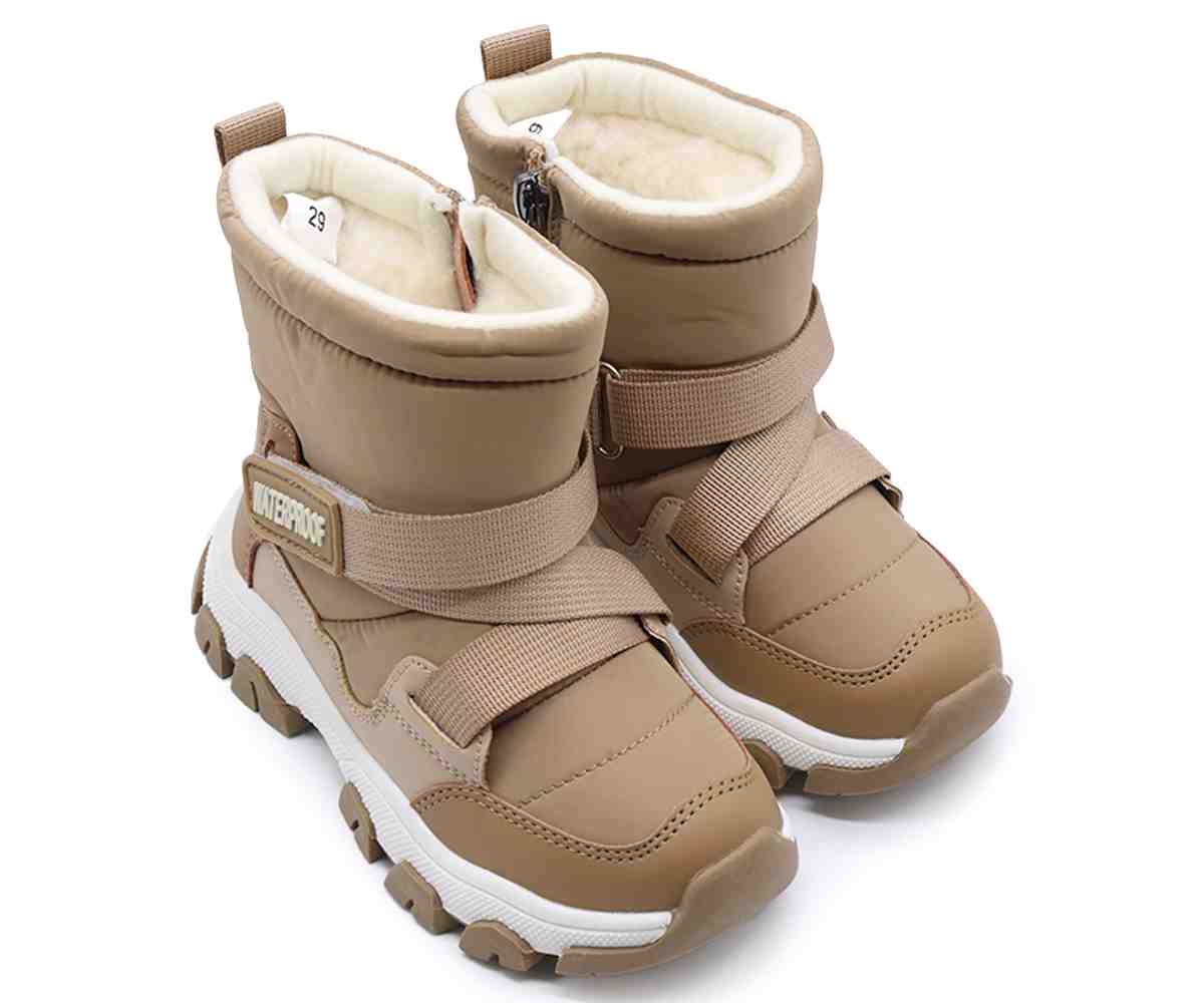 Beige Snow Boots