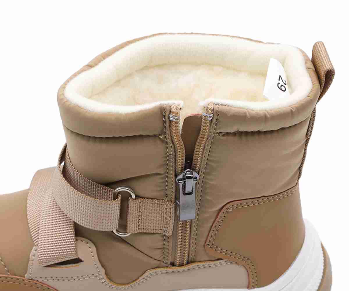 Beige Snow Boots