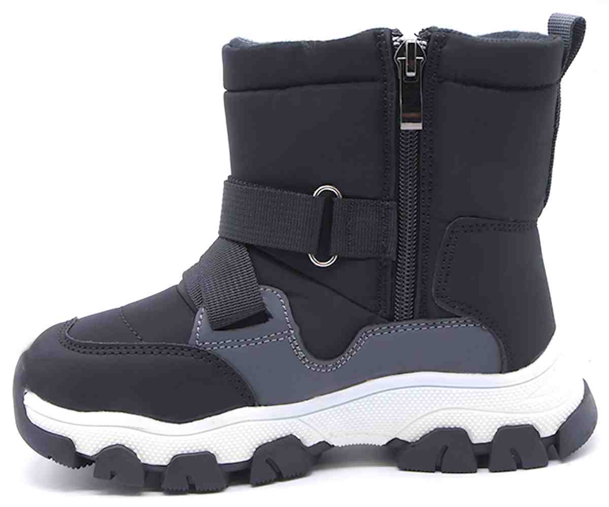 Black Snow Boots