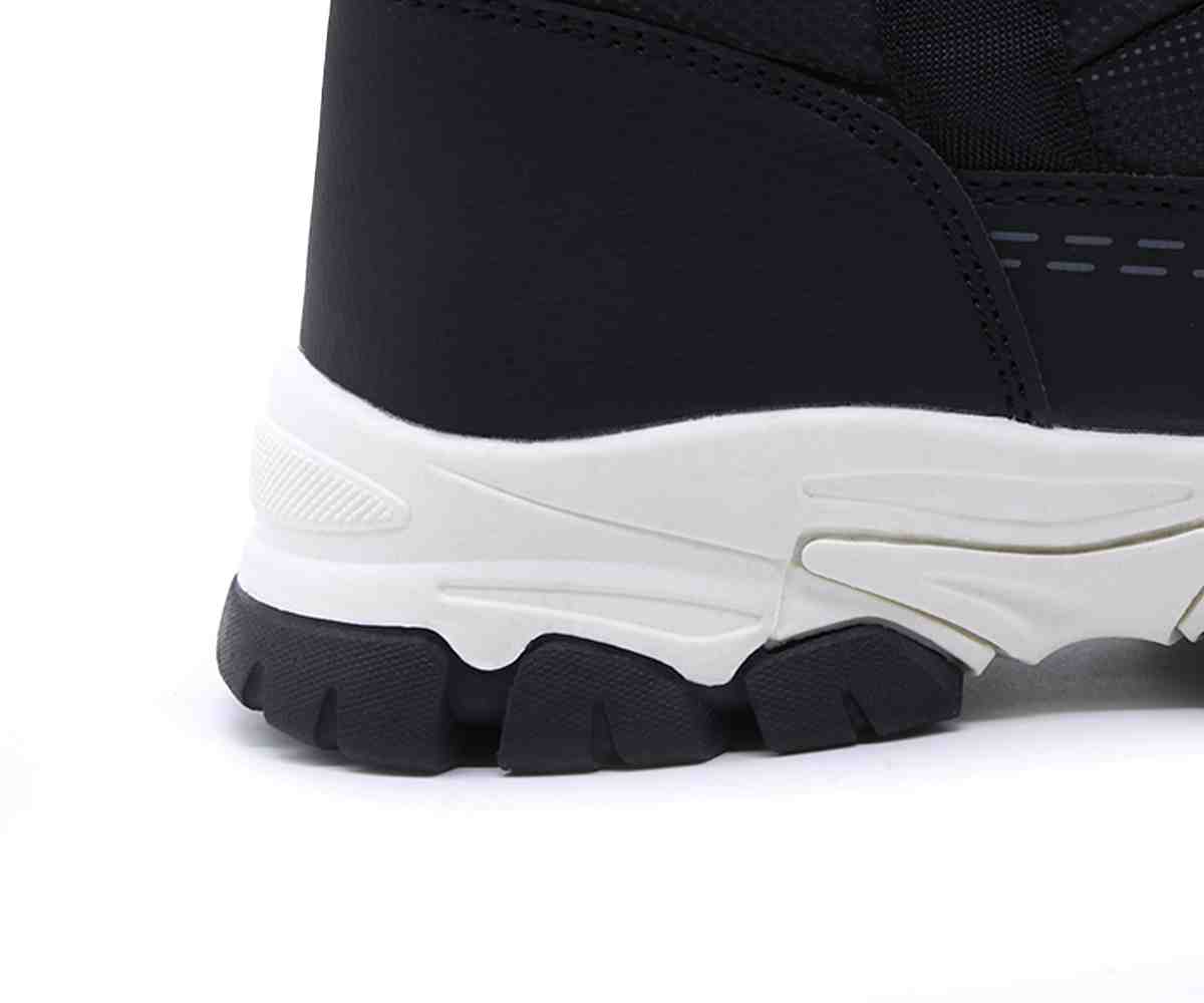 Black Warm Snow Boots