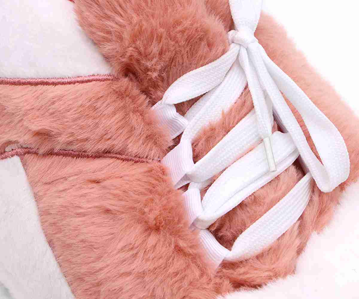 Big Pink/White Sneaker Slippers
