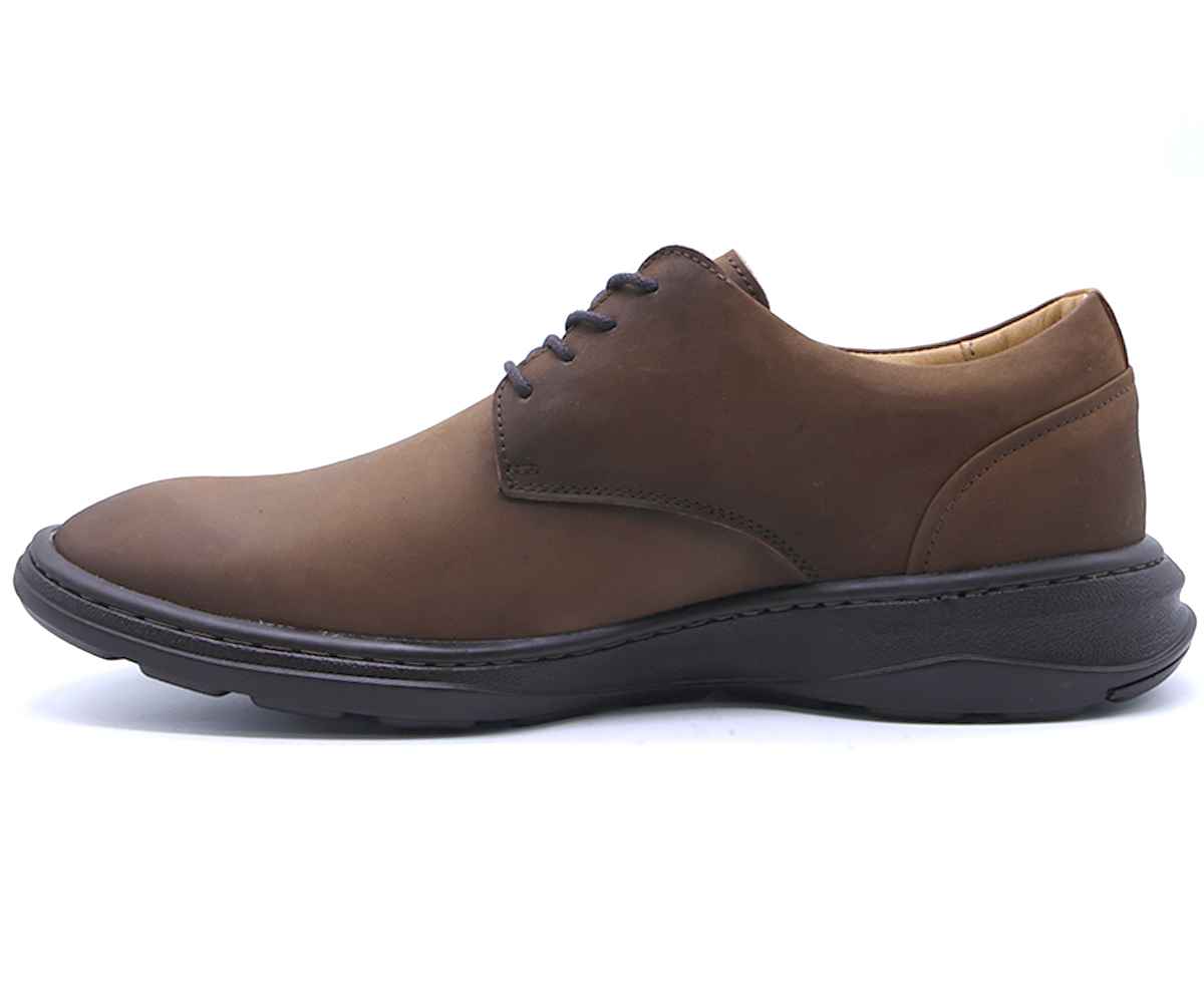 B Premium Brown Derby Lace-Ups