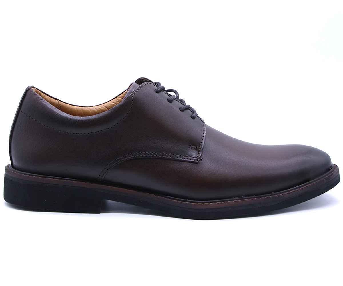 B Premium Brown Derby Lace-Ups