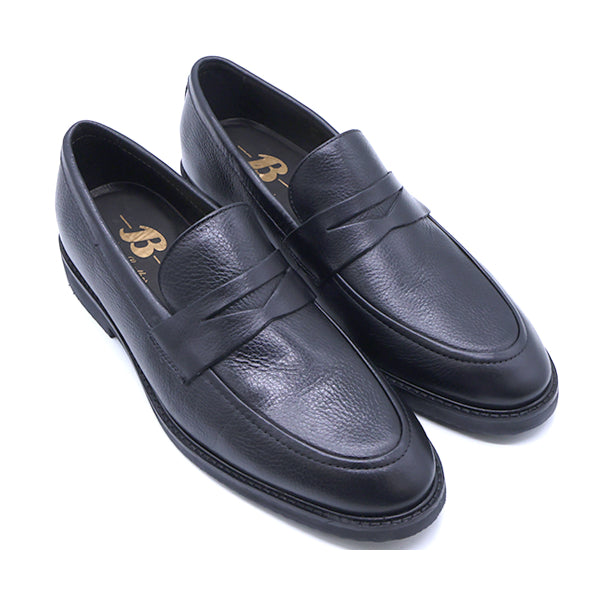 B Premium Black Penny Loafer – view 2