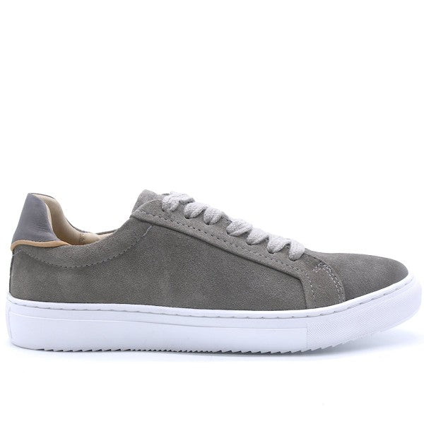 B Premium Stone Grey Lace-Ups in Khaki