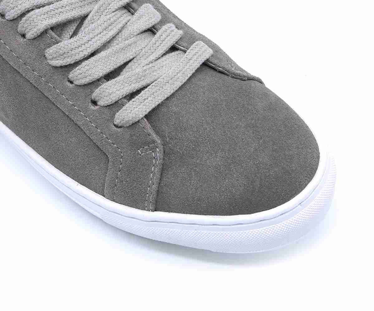 B Premium Stone Grey Lace-Ups