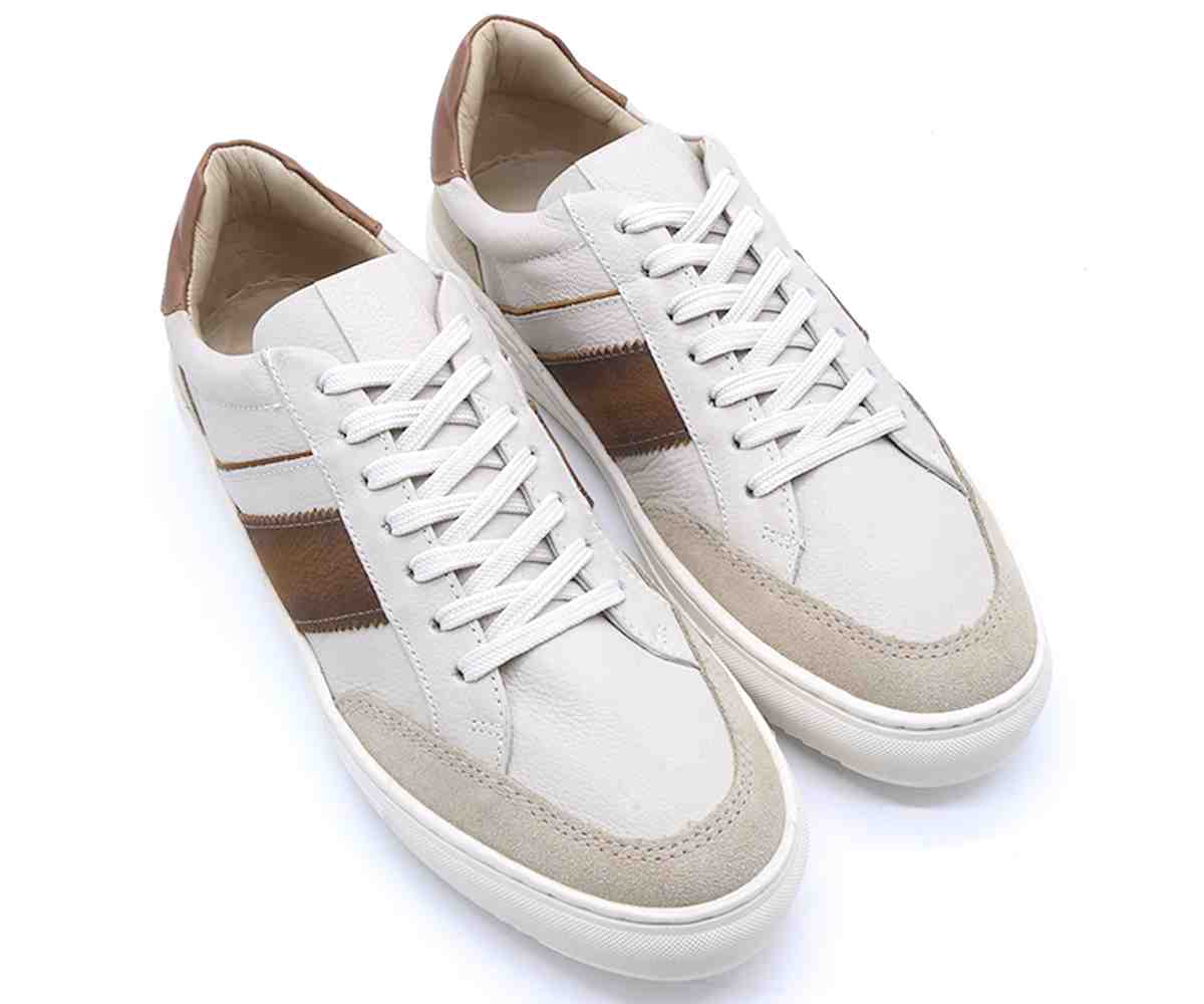 B Premium Sand Lace-Ups