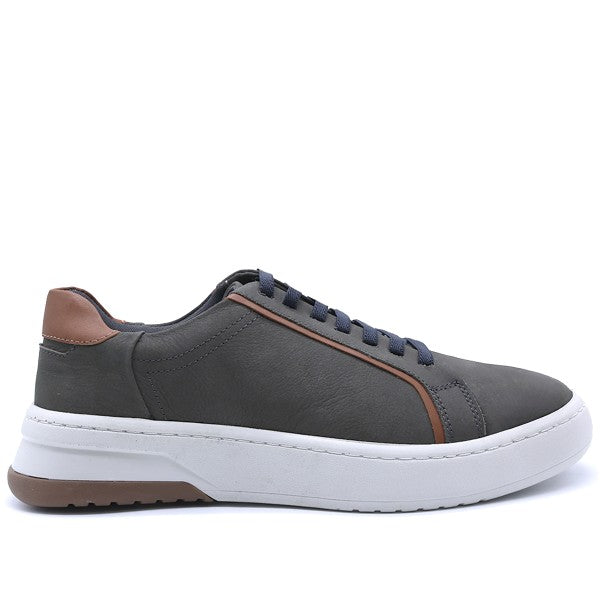 B Premium D. Grey Contrast Lace-Ups