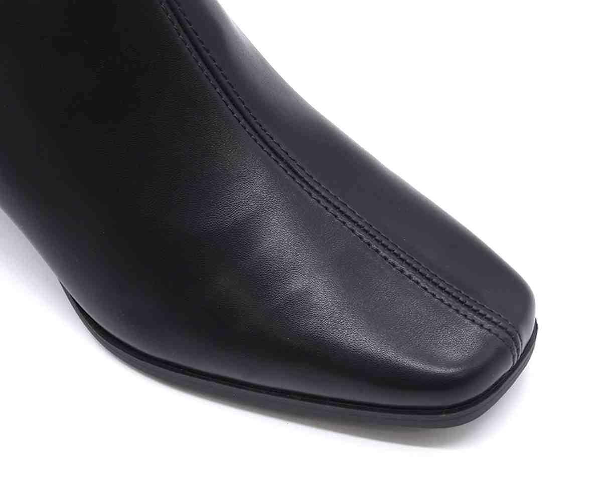 Black Stretch Booties