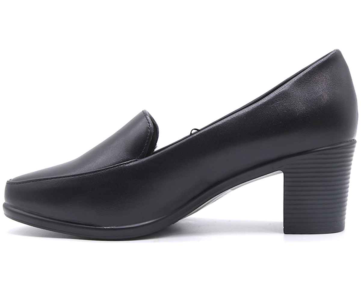 Comfit Black Vamp Pump