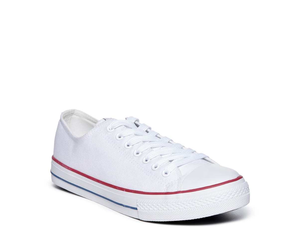 Classic White Canvas Sneaker