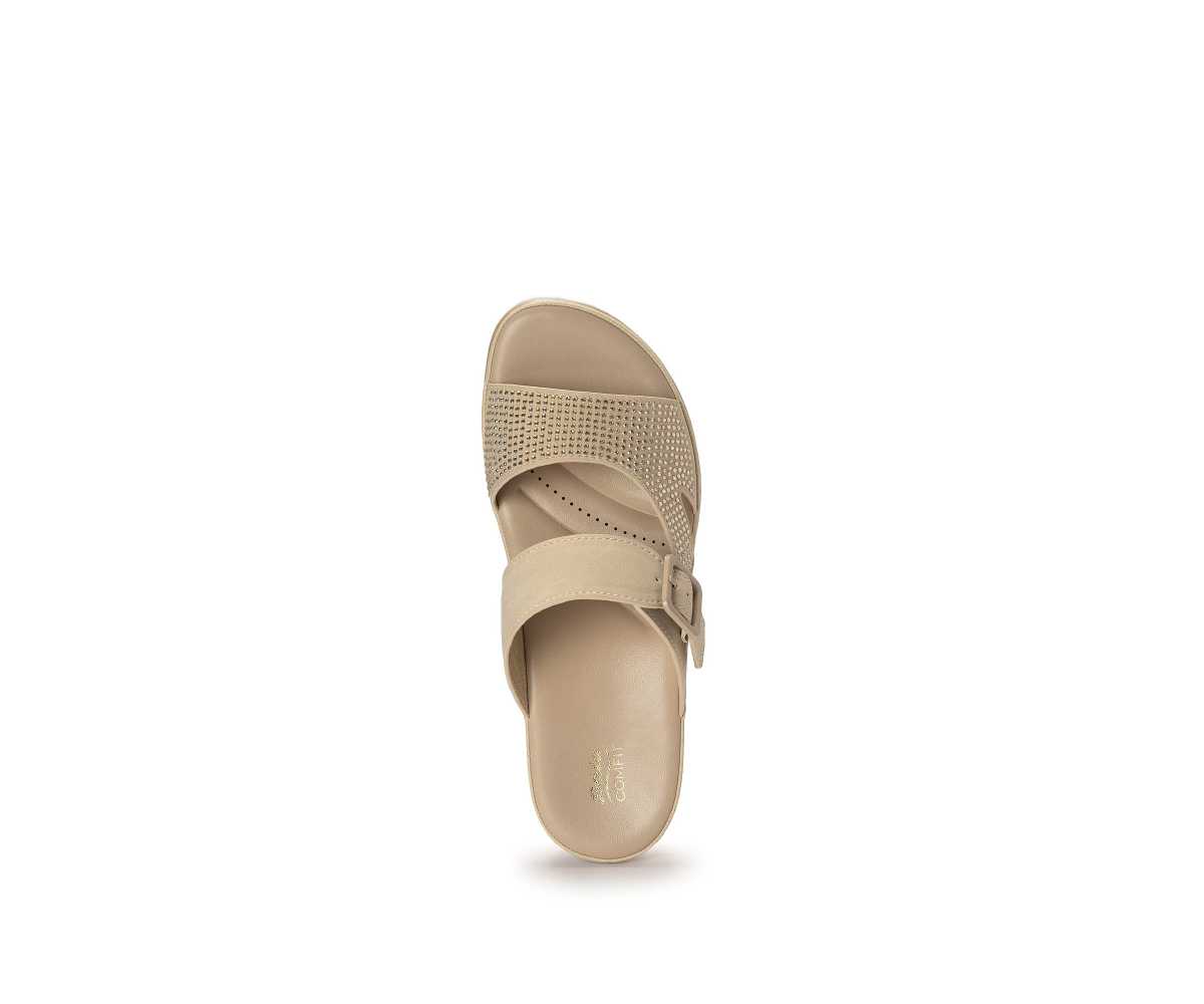Comfit Gold Rhinestone Slide