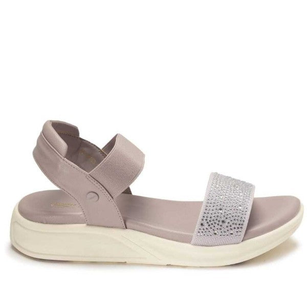Comfit Purple Rhinestone Sandal