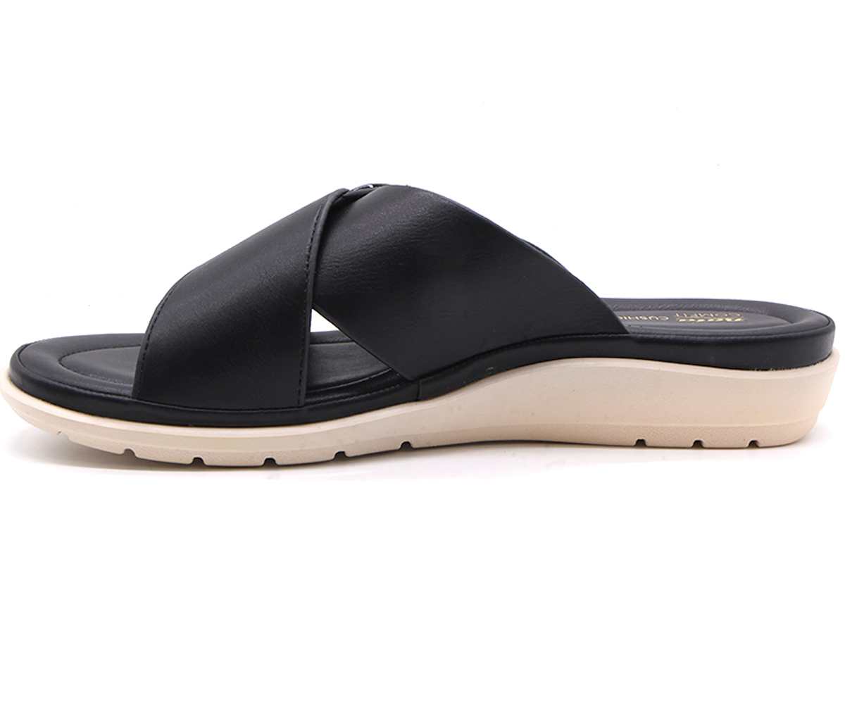 Comfit Criss Cross Contrast Slide