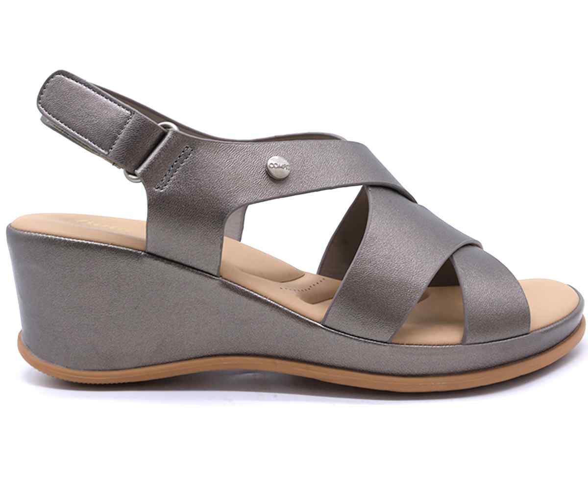Comfit Soft-Fit Pewter Sandal
