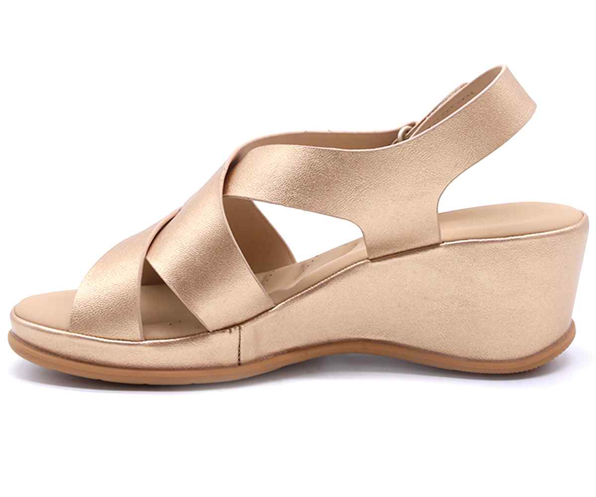 Comfit Soft-Fit Pewter Sandal