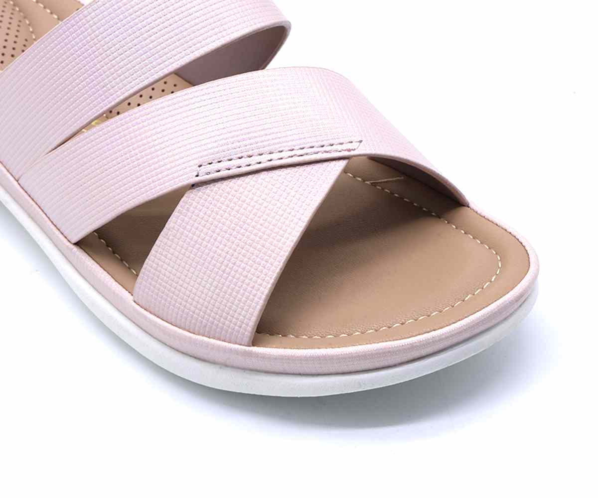 Comfit Strappy Pink Slide