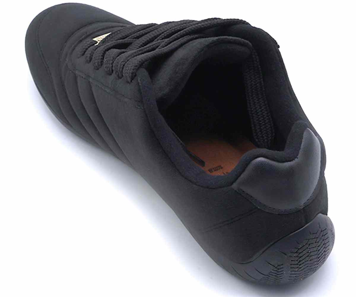 Br Black Suede Slim Trainers