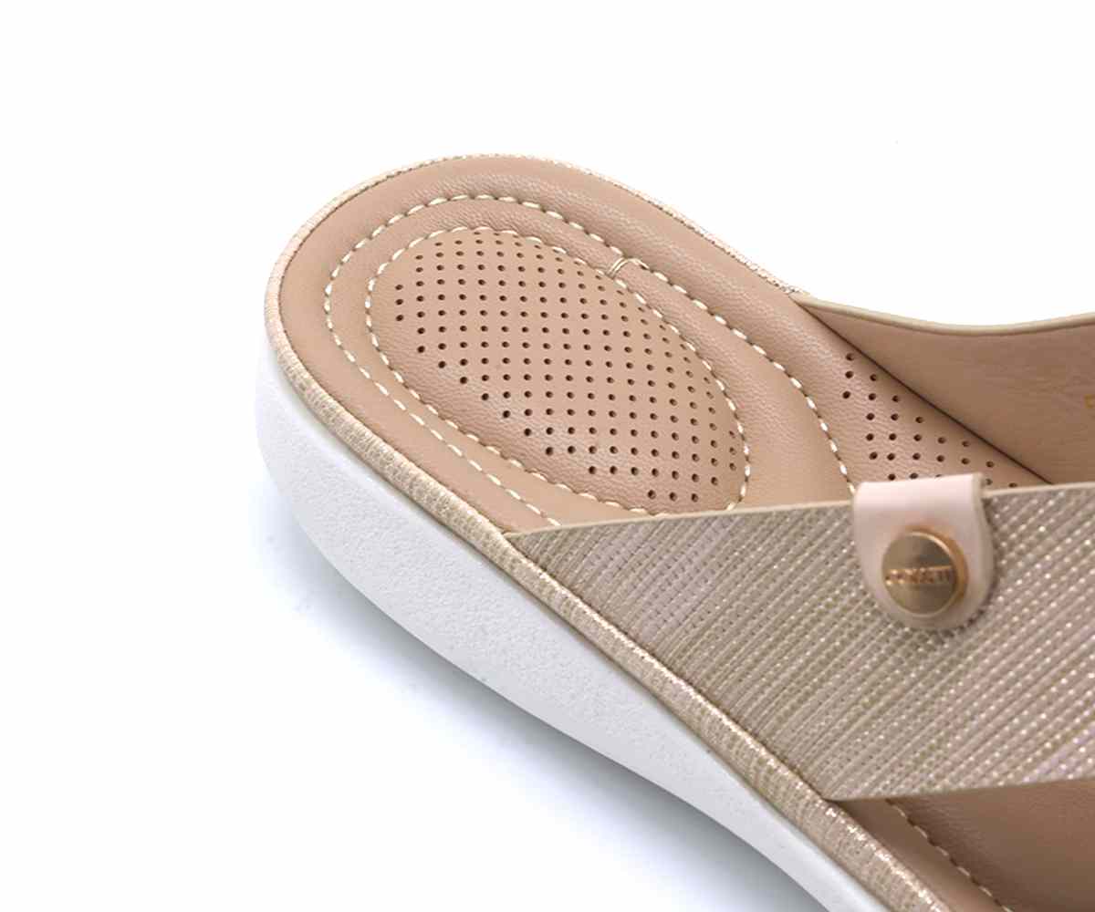 Comfit Gold Thong Slide