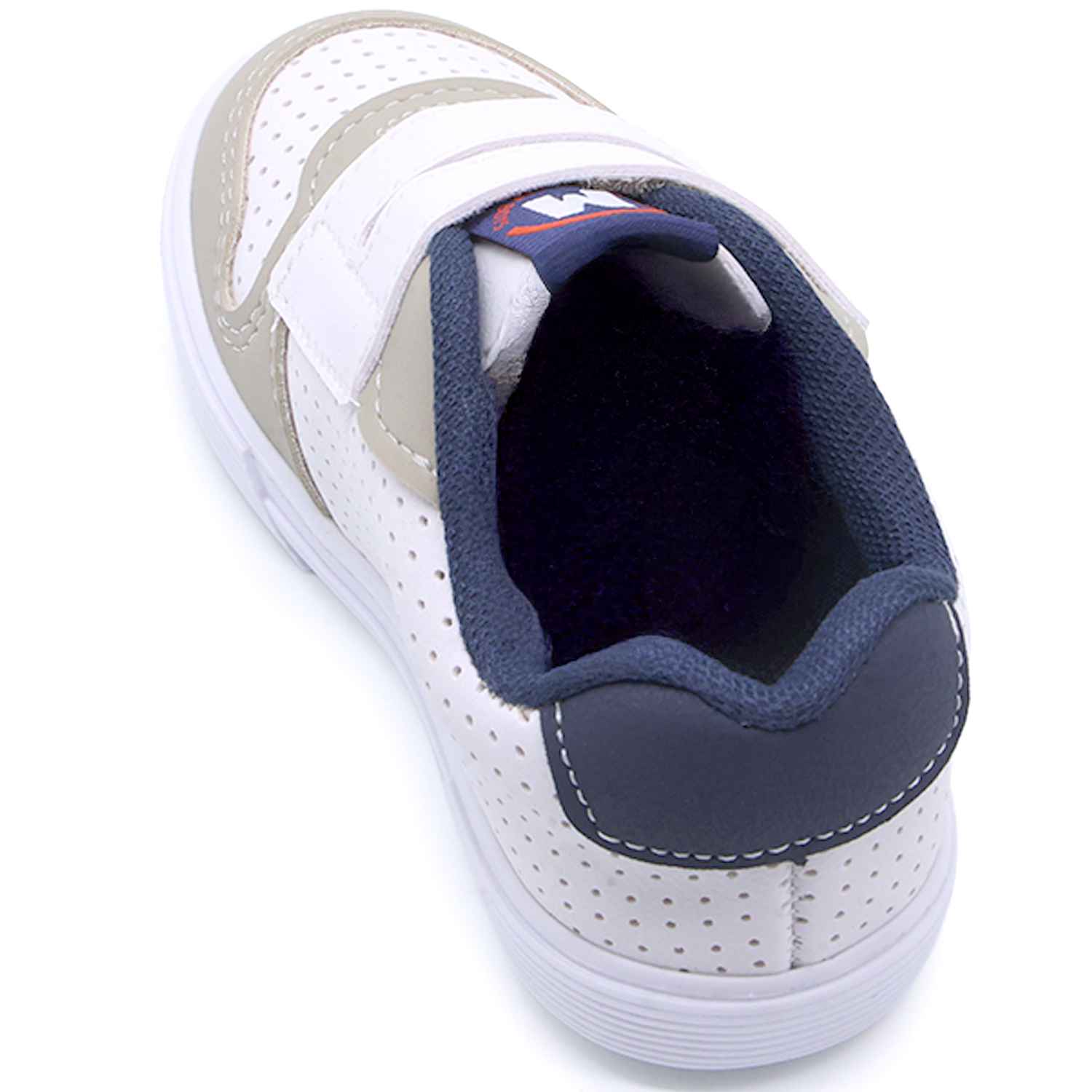 BR Baby White Velcro Trainers