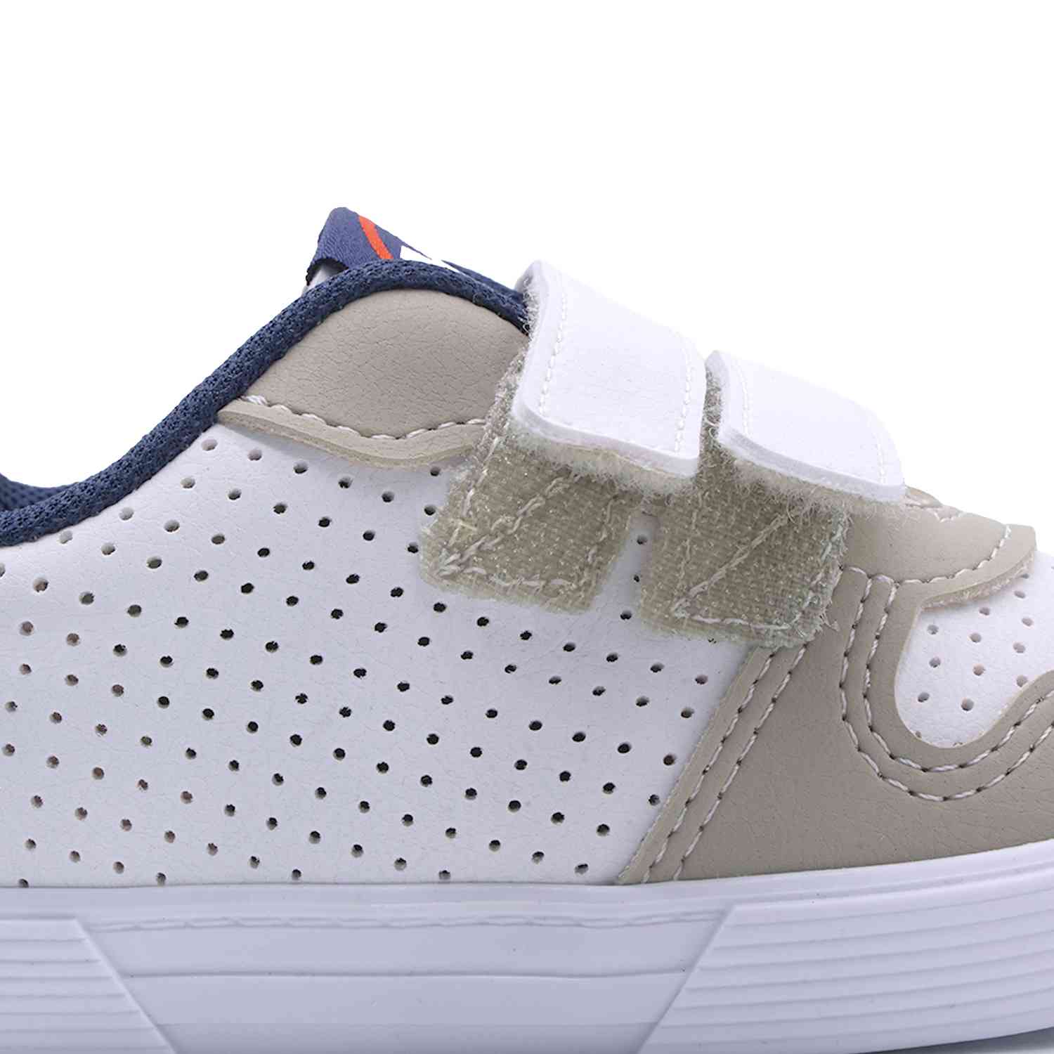 BR Baby White Velcro Trainers