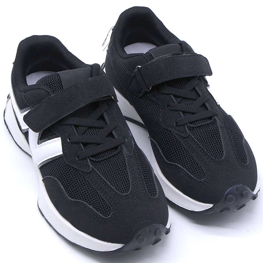 Kids Chunky Black Trainer