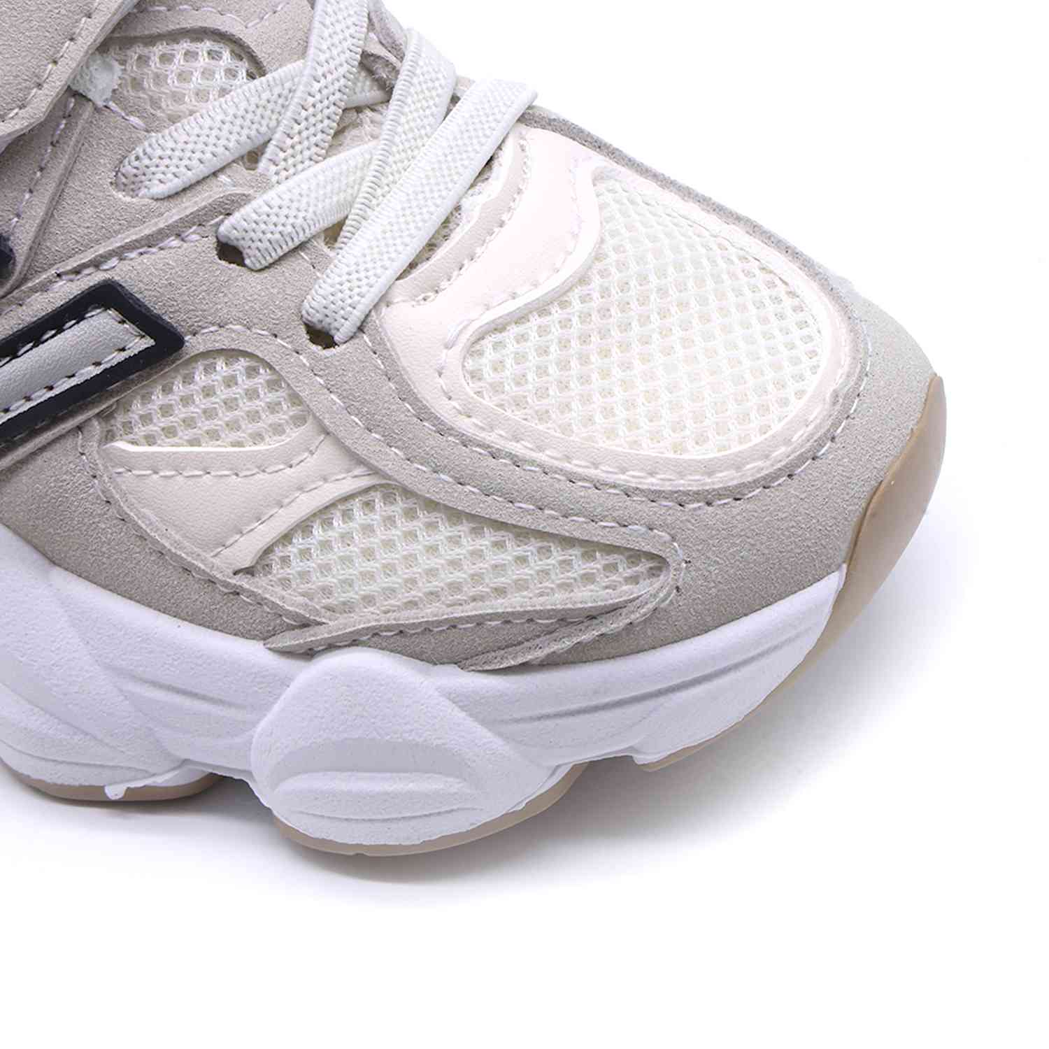 Kids Chunky Beige Trainers